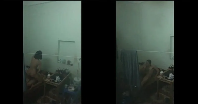 Quay lén em nhà đối diện và anh bồ làm tình