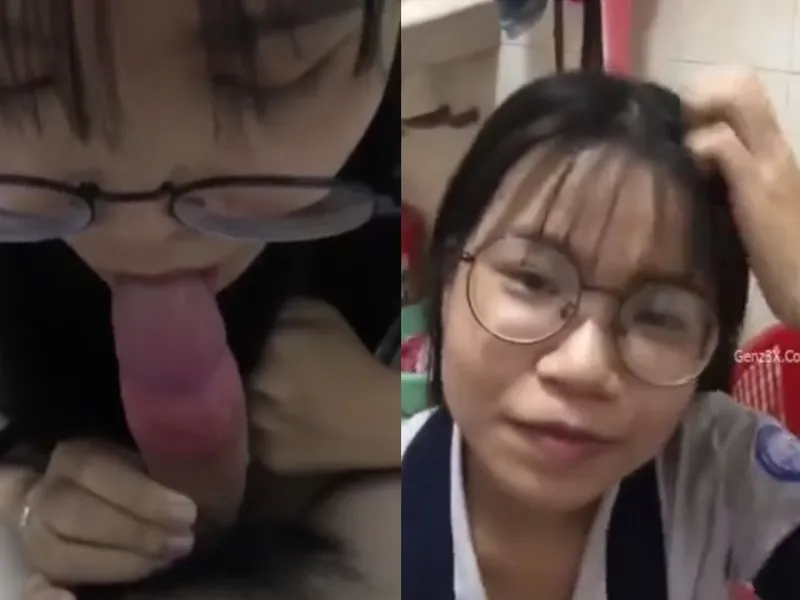 "mày mút mạnh đi tao sắp ra rồi", em xinh mút cu cho thằng bạn thân